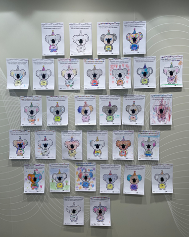 colouring competition entries westfield parramatta