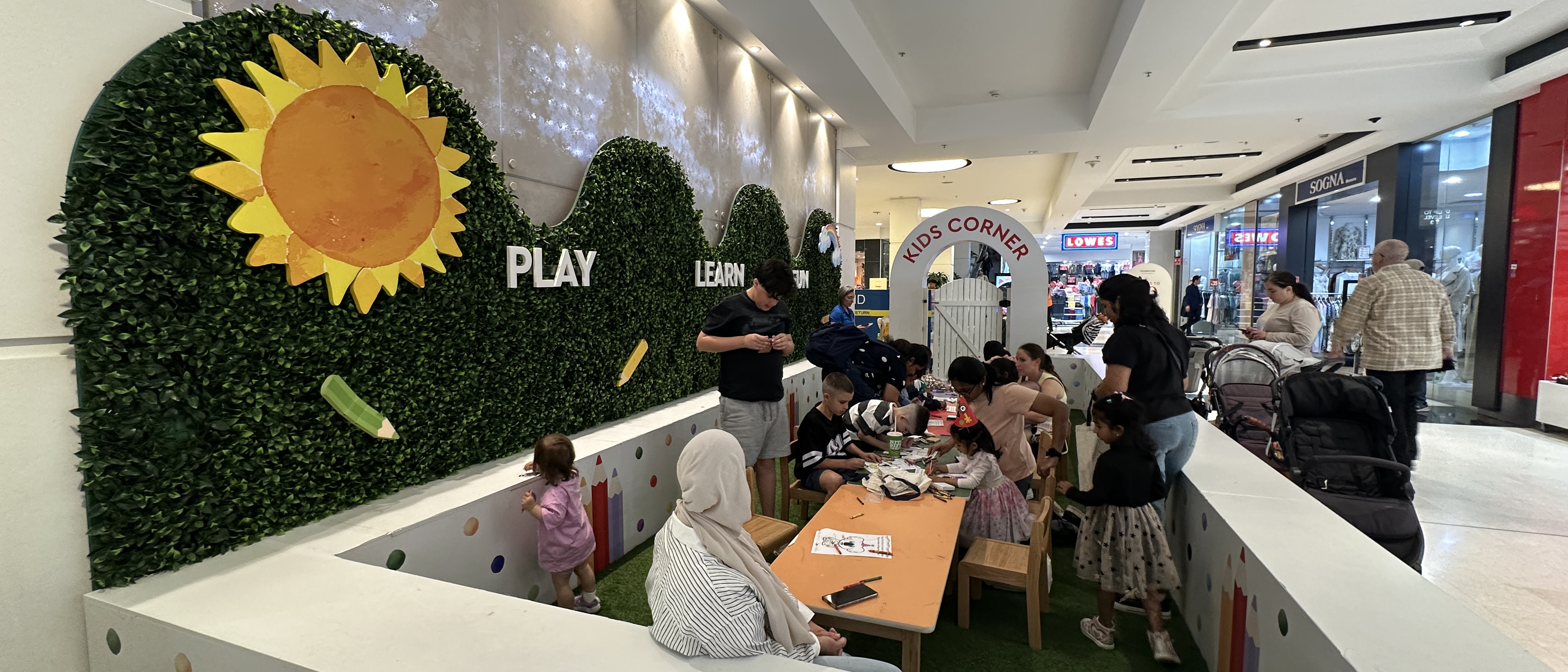 Westfield Parramatta's 50th Birthday: Colouring competition winners