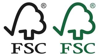 Forest stewardship council logos
